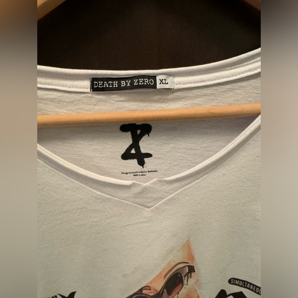 Death By Zero T-Shirt NWOT - Picture 3 of 3
